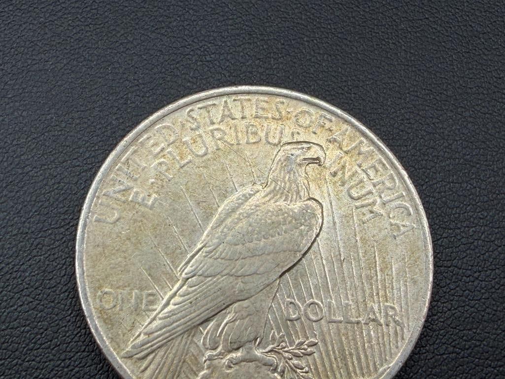 1923 U.S. PEACE SILVER DOLLAR - 5