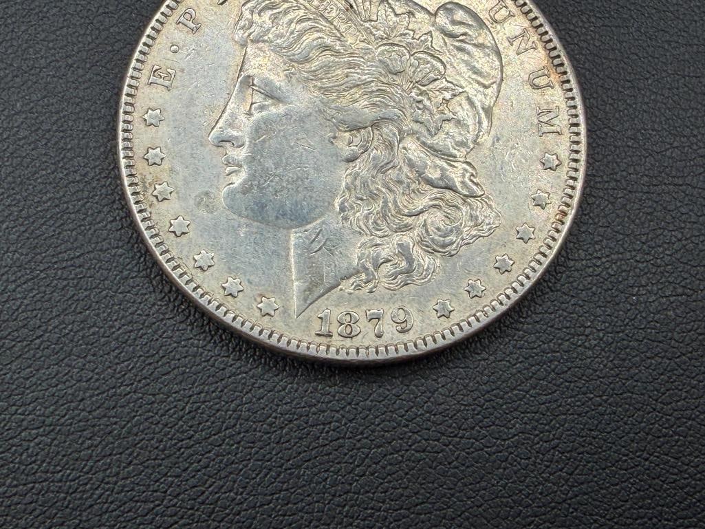1879 U.S. MORGAN SILVER DOLLAR - 3