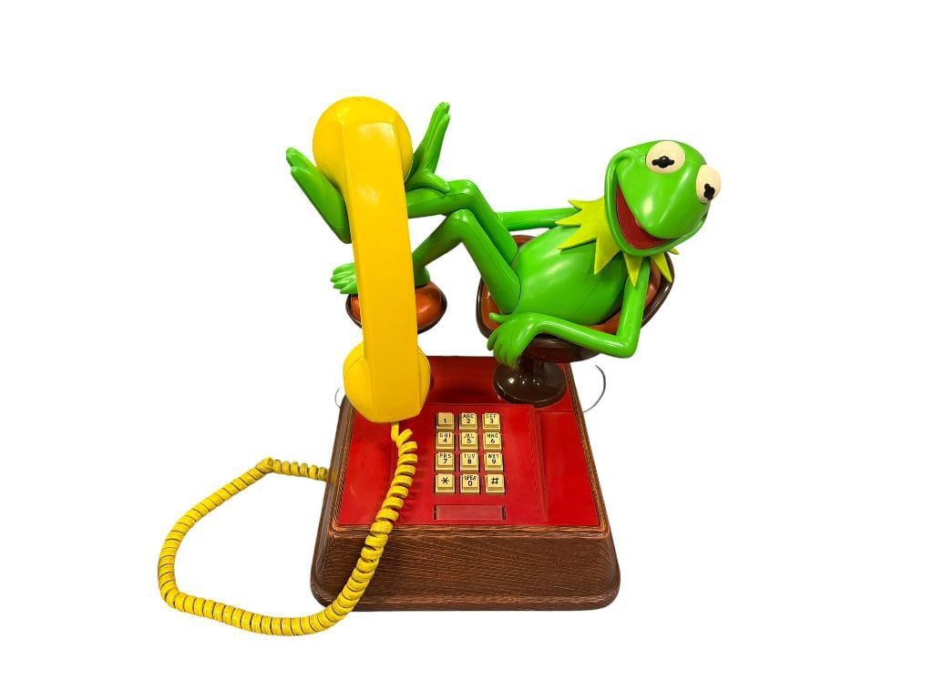 AMERICAN TELECOMMUNICATIONS CORP. KERMIT THE FROG FIGURAL TELEPHONE MODEL TEBF8030 (1 of 12)