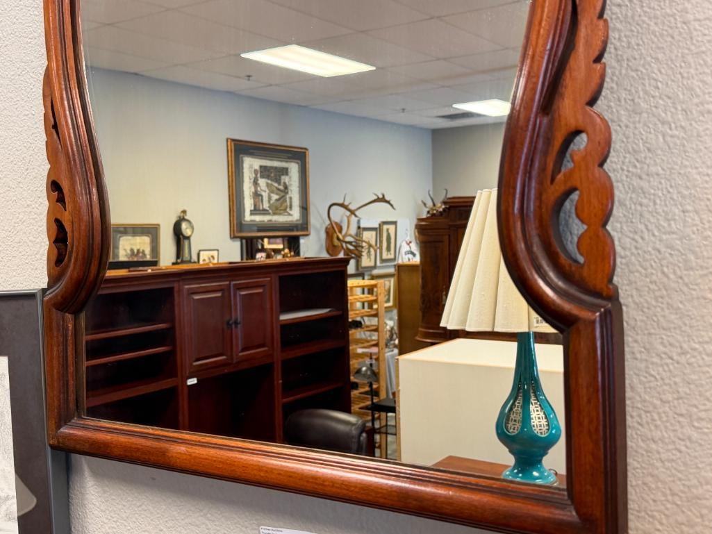 THE ELGIN A SIMONDS CO. FURNITURE EARLY 20TH CENTURY HAND CRAFTED MIRROR FINISHED IN DUCO DUPOINT - 5