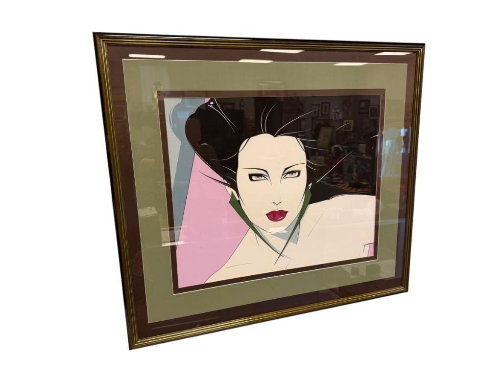 PATRICK NAGEL 1980'S POP ART PRINT TITLED MIRAGE EDITION #15 (1 of 7)
