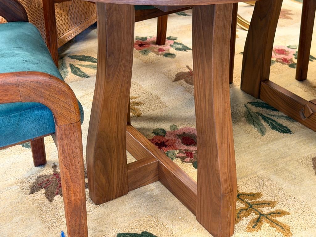 MID-CENTURY MODERN DINING SET WITH FOUR CHAIRS - 7