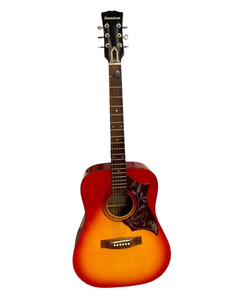 FRANCISCAN MODEL NO. 690 II BEGINNERS ACOUSTIC GUITAR (1 of 11)