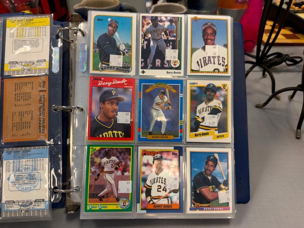 APPROX. 350 ASSORTED BARRY BONDS BASEBALL CARDS - 13