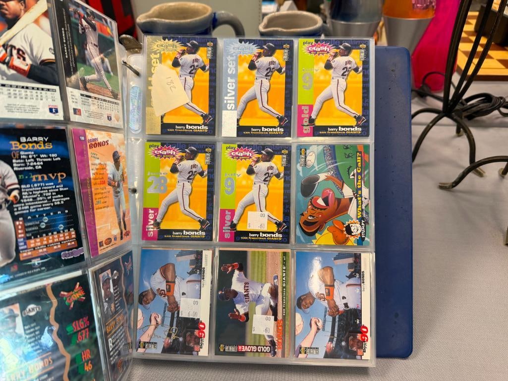APPROX. 350 ASSORTED BARRY BONDS BASEBALL CARDS - 14