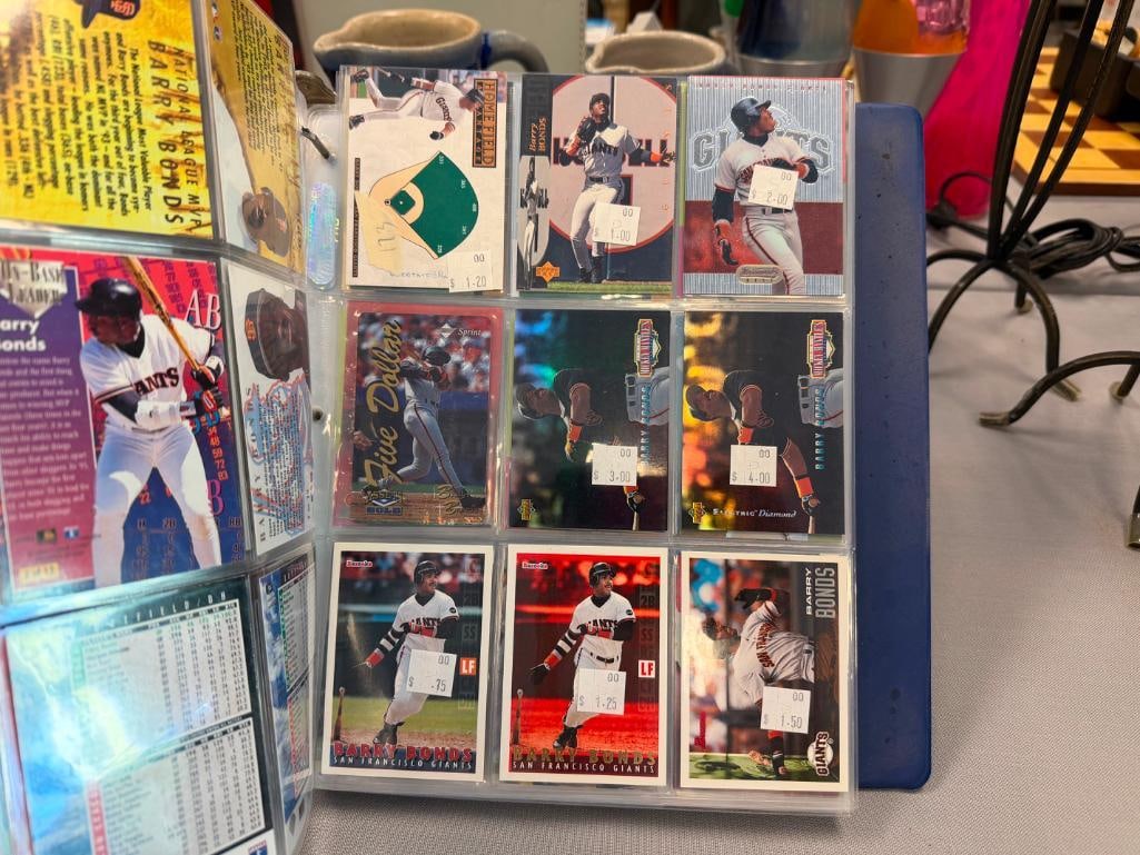 APPROX. 350 ASSORTED BARRY BONDS BASEBALL CARDS - 16