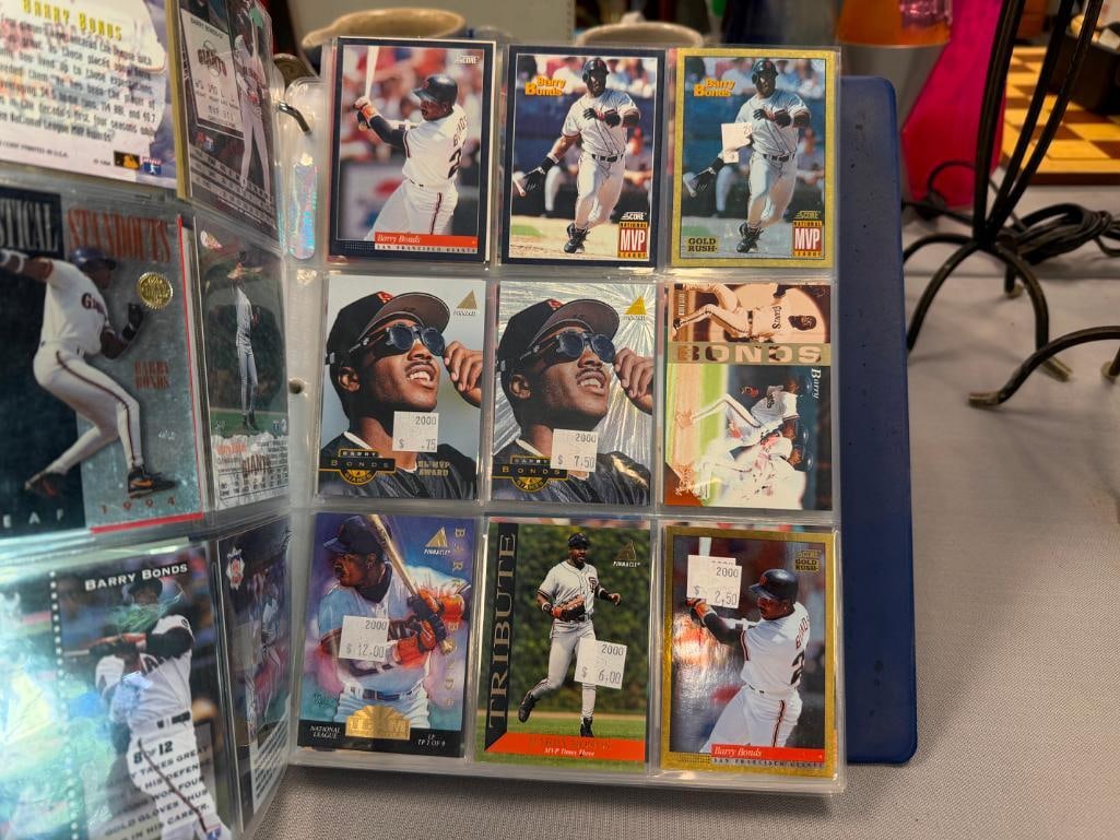 APPROX. 350 ASSORTED BARRY BONDS BASEBALL CARDS - 20