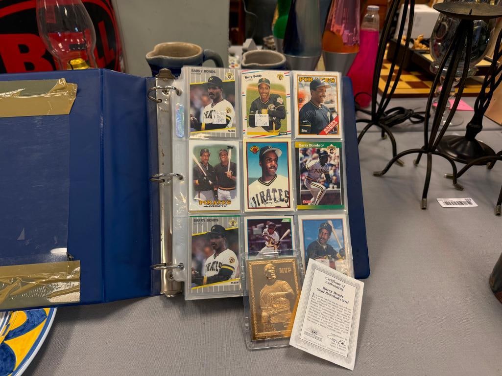 APPROX. 350 ASSORTED BARRY BONDS BASEBALL CARDS - 2
