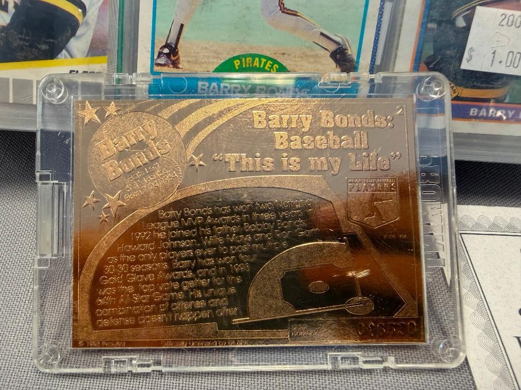 APPROX. 350 ASSORTED BARRY BONDS BASEBALL CARDS - 7