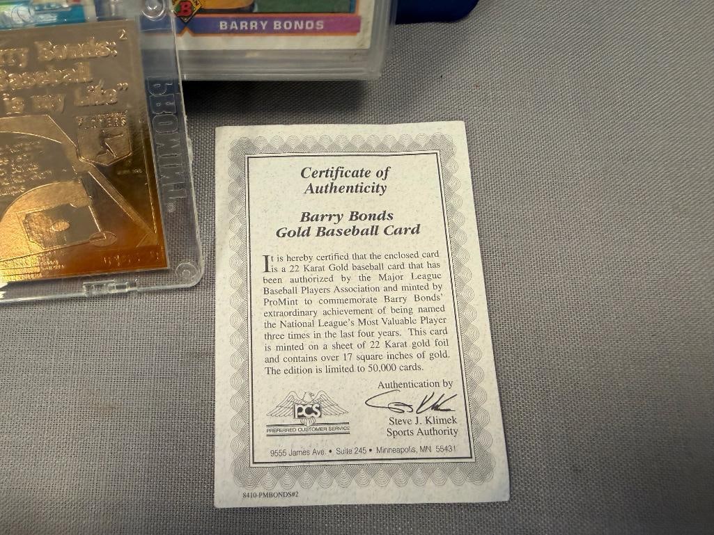APPROX. 350 ASSORTED BARRY BONDS BASEBALL CARDS - 8