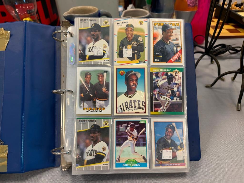 APPROX. 350 ASSORTED BARRY BONDS BASEBALL CARDS - 9