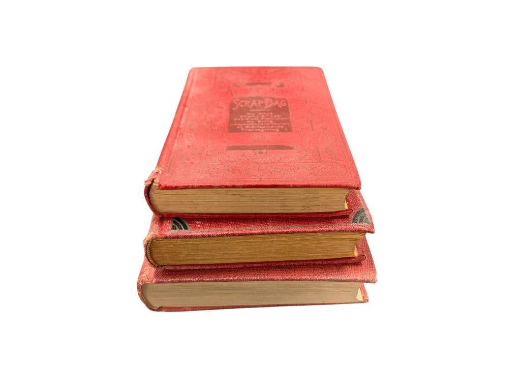 THREE ANTIQUE BOOKS BY LOUISA M. ALCOTT, OLIVER WENDELL HOLMES, JAMES E. HOMANS, A.M. (1 of 13)