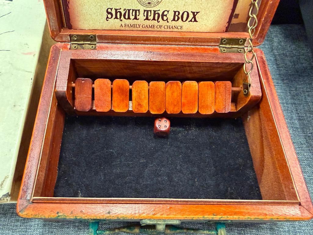 NATIONAL GEOGRAPHIC SOCIETY SHUT THE BOX GAME - 4