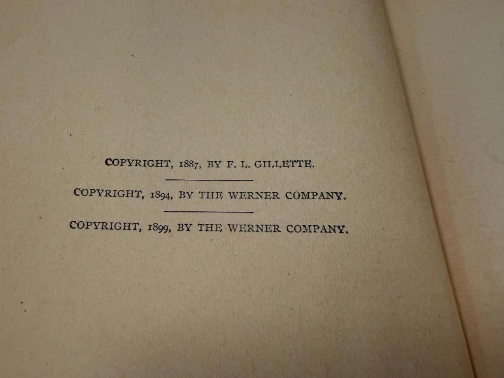 1903 THE WHITE HOUSE COOK BOOK BY HUGO ZIEMANN AND MRS. F.L. GILETTE - 8
