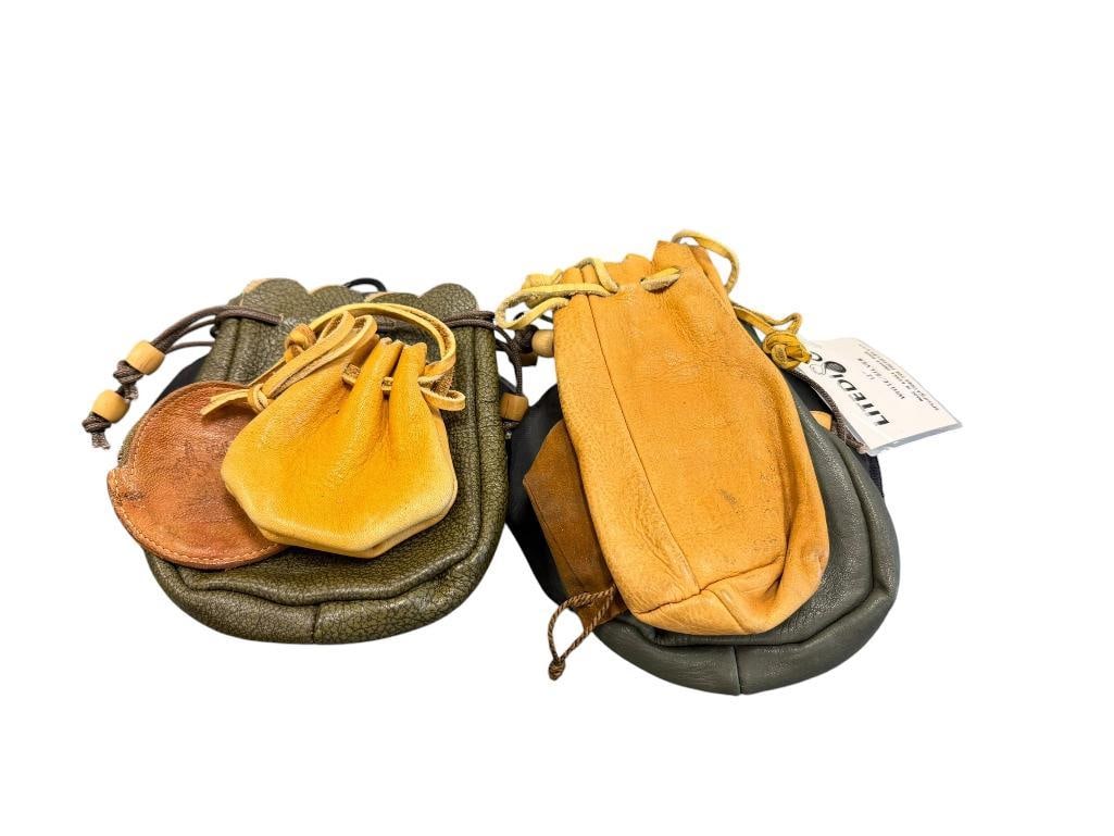 SIX LEATHER POUCHES (1 of 12)