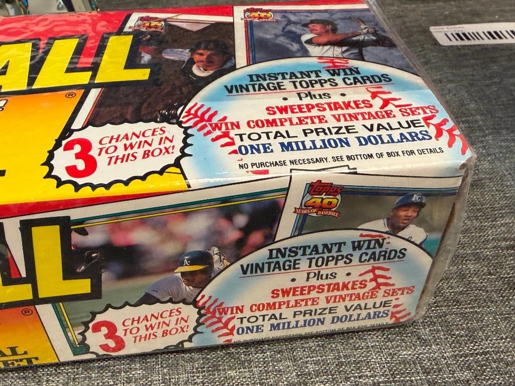 1991 TOPPS BASEBALL COMPLETE CARD SET 792 CARDS FACTORY SEALED - 4