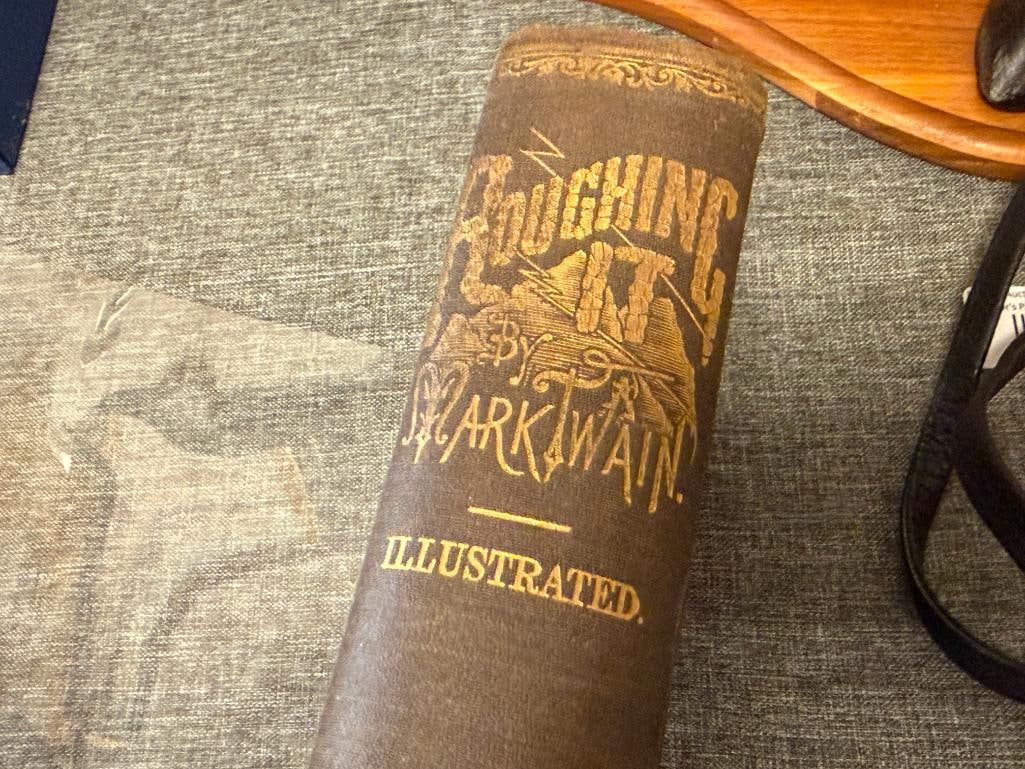 1892 ROUGHING IT BY MARK TWAIN BOOK ILLUSTRATED BY EMINENT ARTISTS PUBLISHED BY AMERICAN PUBLISHING - 3