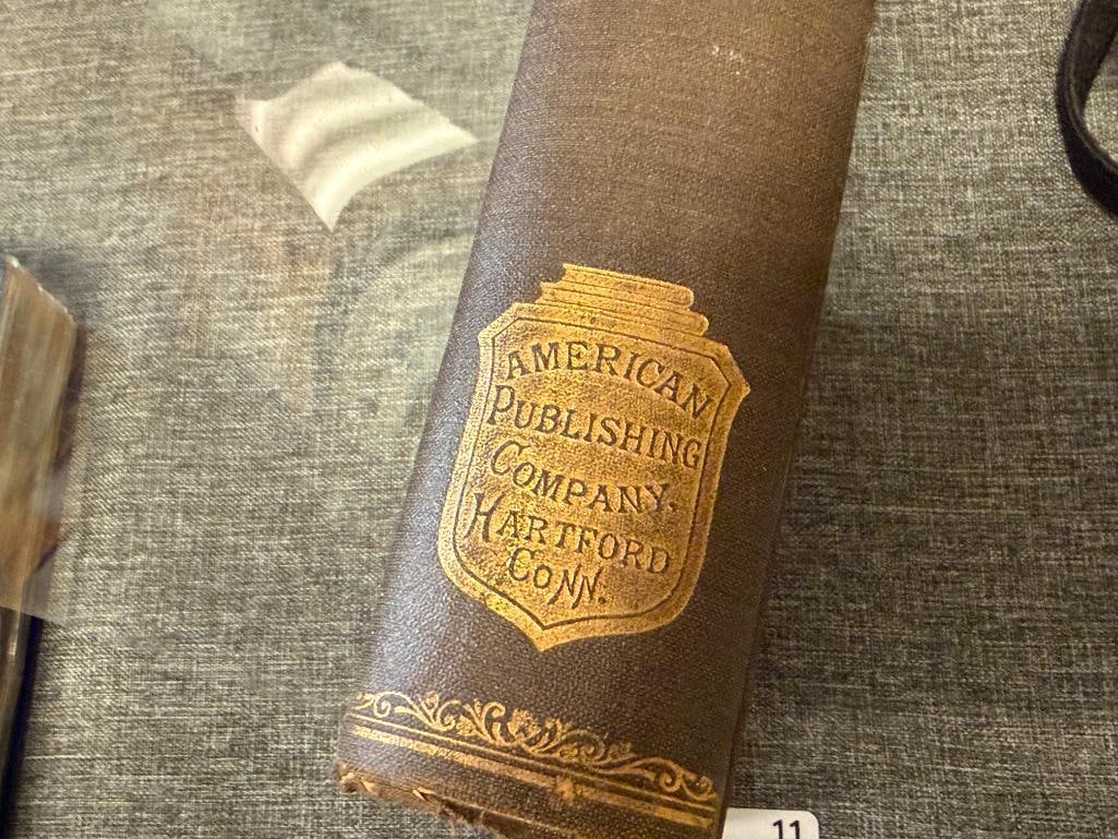 1892 ROUGHING IT BY MARK TWAIN BOOK ILLUSTRATED BY EMINENT ARTISTS PUBLISHED BY AMERICAN PUBLISHING - 4