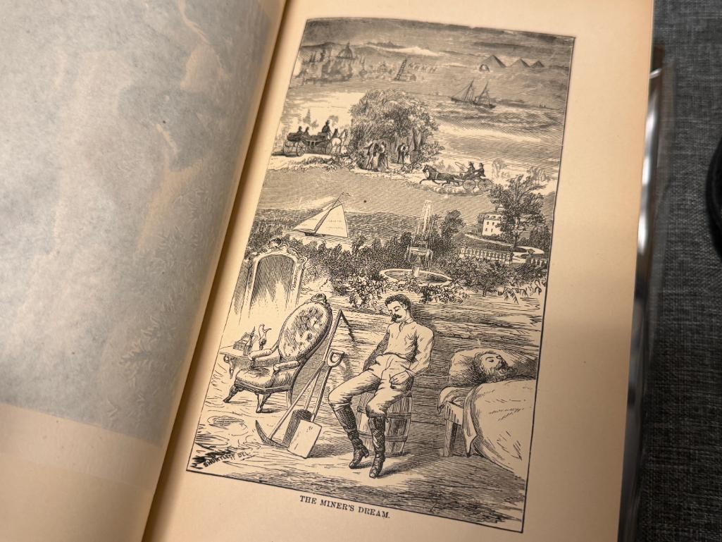 1892 ROUGHING IT BY MARK TWAIN BOOK ILLUSTRATED BY EMINENT ARTISTS PUBLISHED BY AMERICAN PUBLISHING - 5