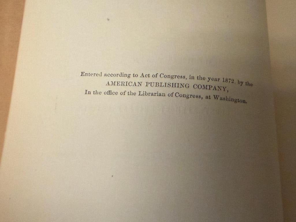 1892 ROUGHING IT BY MARK TWAIN BOOK ILLUSTRATED BY EMINENT ARTISTS PUBLISHED BY AMERICAN PUBLISHING - 7