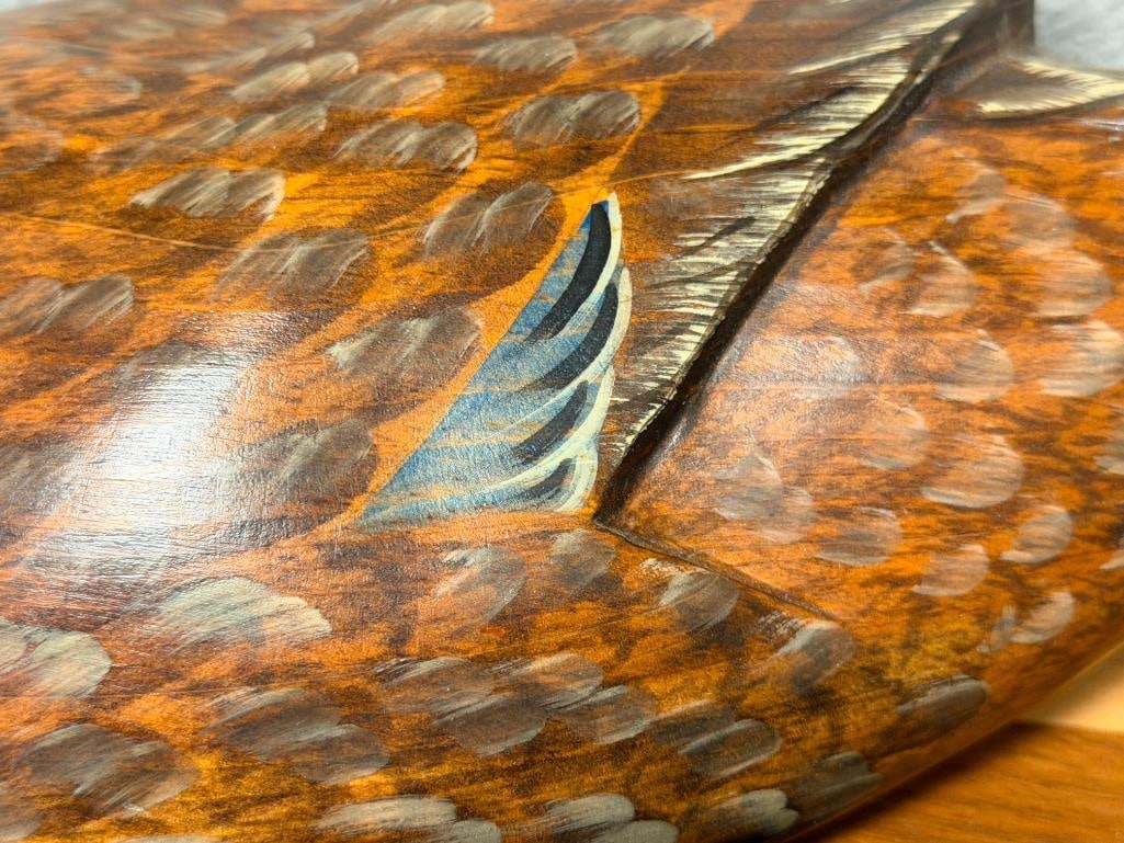 BIG SKY CARVERS LIMITED EDITION DUCK DECOY CARVING BY ASHLEY GRAY DATED 2008 NO. 1138/1250 - 5