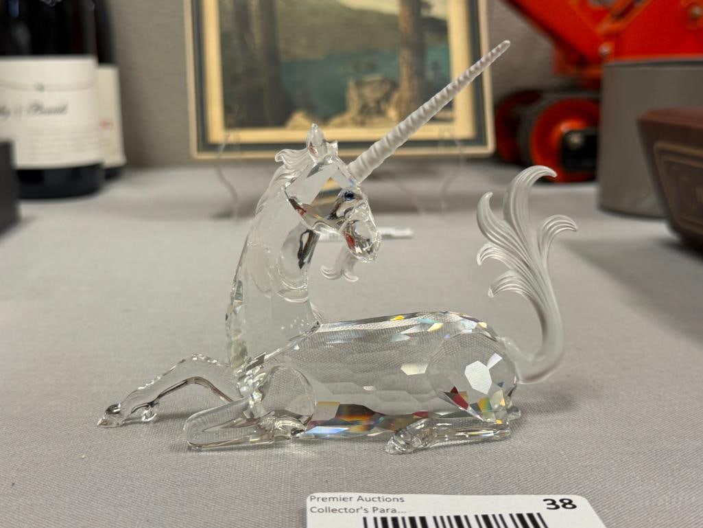 SWAROVSKI CRYSTAL SCS ANNUAL EDITION THE UNICORN NO. 191727 FABULOUS CREATURES 1996 - 2