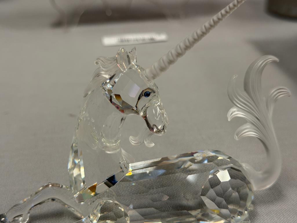 SWAROVSKI CRYSTAL SCS ANNUAL EDITION THE UNICORN NO. 191727 FABULOUS CREATURES 1996 - 3