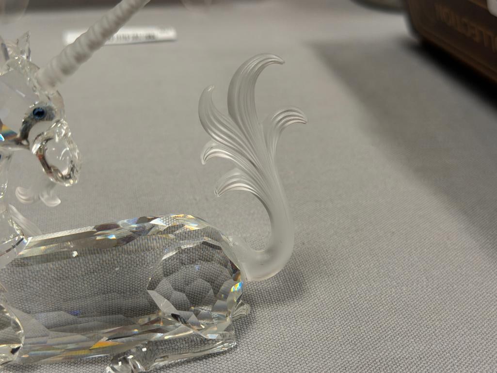 SWAROVSKI CRYSTAL SCS ANNUAL EDITION THE UNICORN NO. 191727 FABULOUS CREATURES 1996 - 4