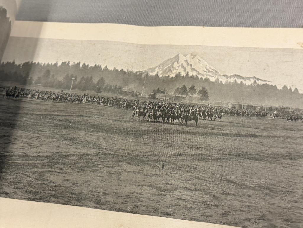 1918 ILLUSTRATED HISTORICAL SOUVENIR OF THE 13TH FIELD ARTILLERY BRIGADE CAMP LEWIS, WA. - 6
