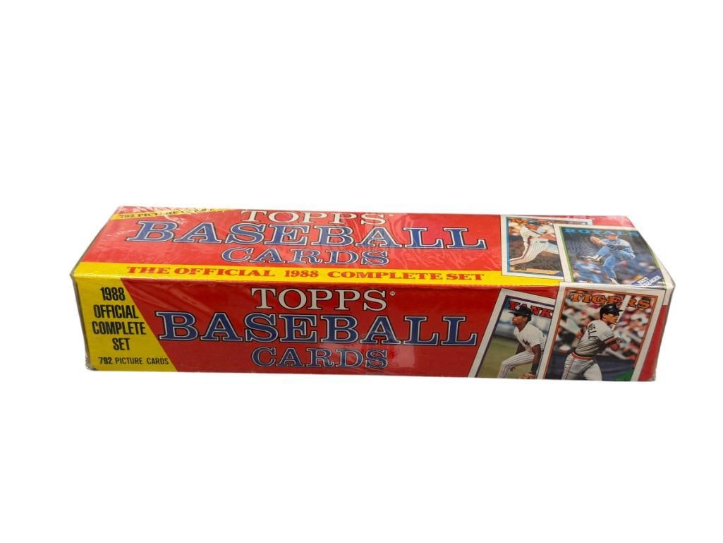 1988 TOPPS COMPLETE BASEBALL CARD SET 792 CARDS FACTORY SEALED: 1988 SEALED BASEBALL CARD SET 