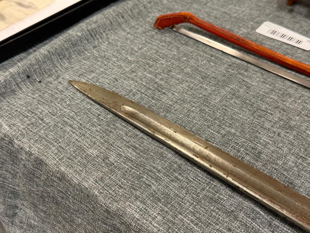 WWI BRITISH ENFIELD P1907 MILITARY RIFLE BAYONET - 8