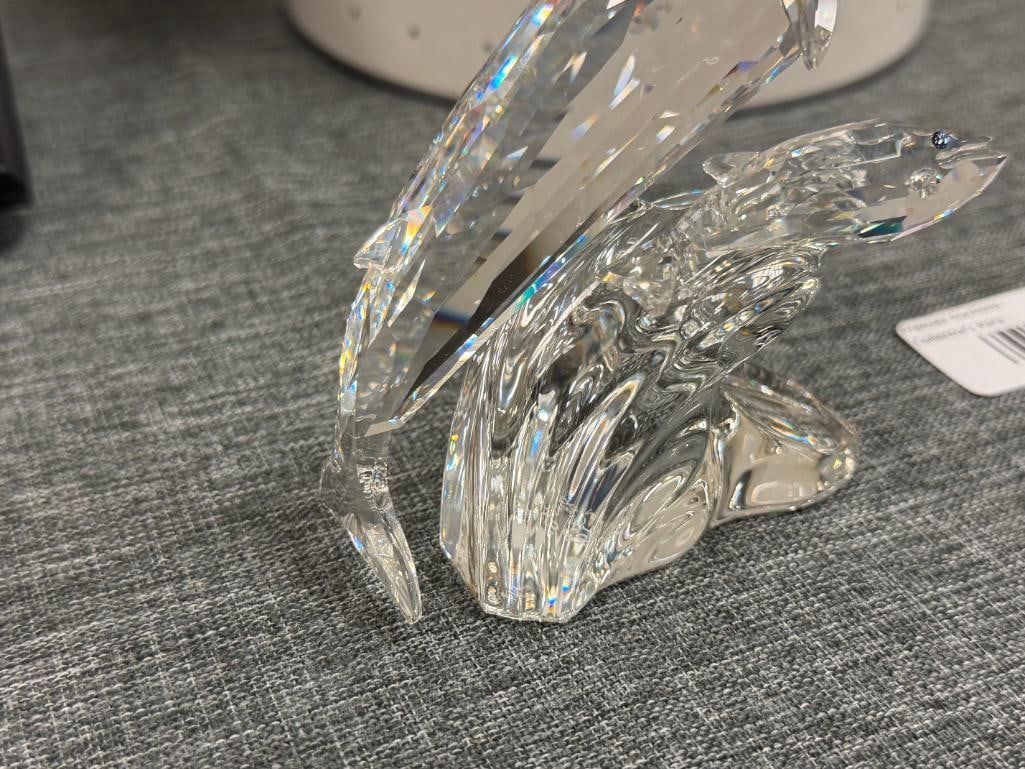 SWAROVSKI CRYSTAL SCS ANNUAL EDITION CARE FOR ME - THE WHALES DESIGNED BY MICHAEL STAMEY 1992 - 7