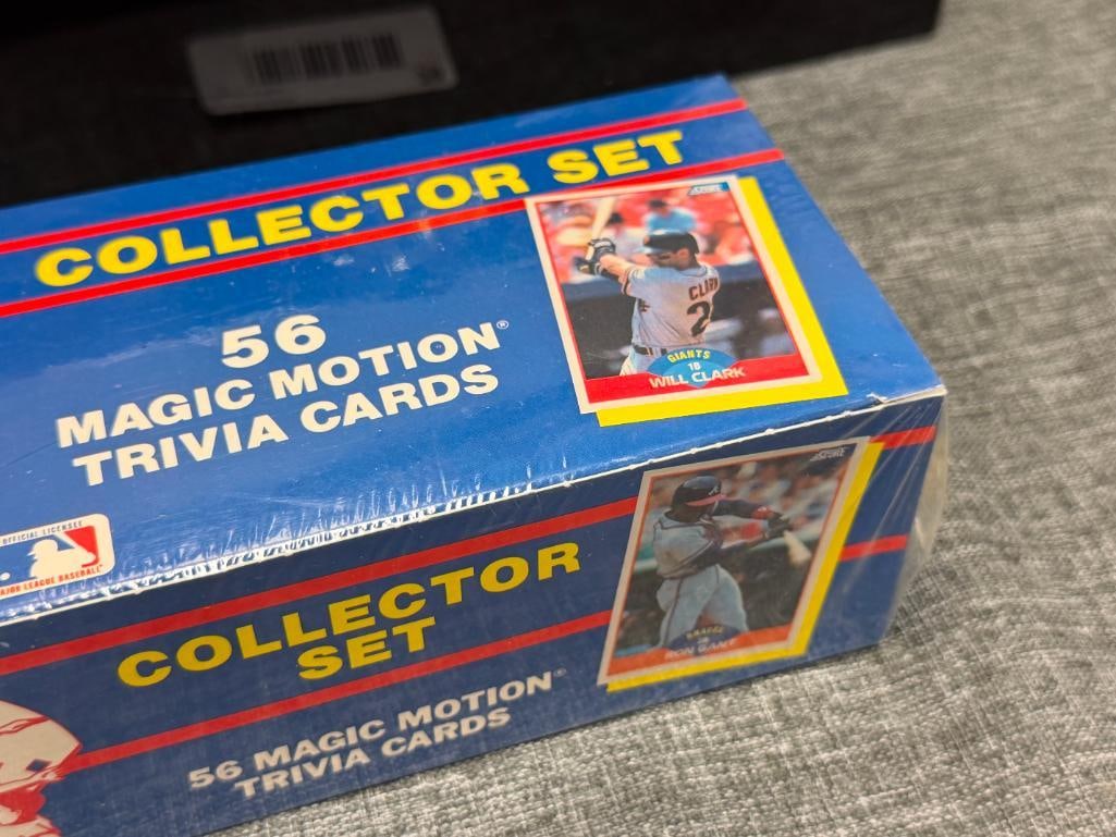 1989 SCORE COMPLETE BASEBALL CARD SET FACTORY SEALED 660 CARDS 56 MAGIC MOTION CARDS - 3