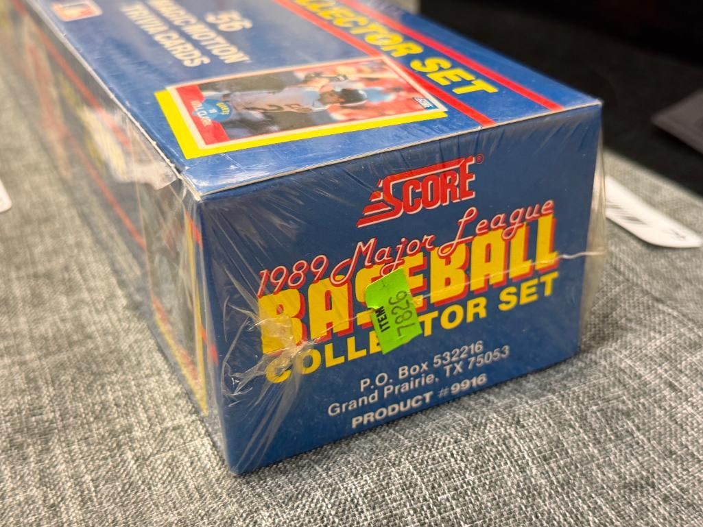 1989 SCORE COMPLETE BASEBALL CARD SET FACTORY SEALED 660 CARDS 56 MAGIC MOTION CARDS - 4