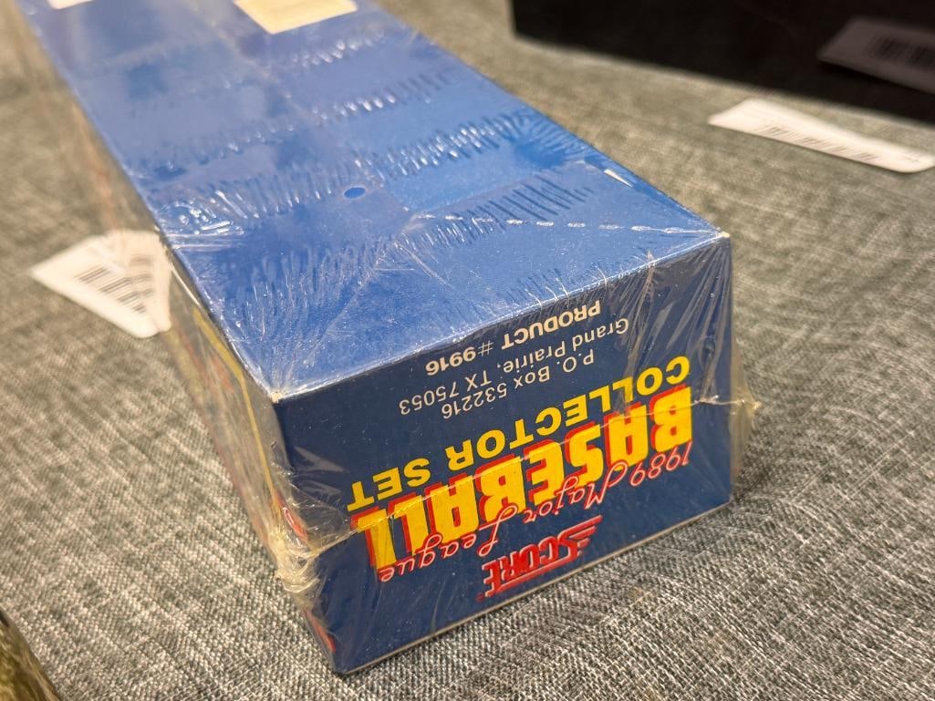 1989 SCORE COMPLETE BASEBALL CARD SET FACTORY SEALED 660 CARDS 56 MAGIC MOTION CARDS - 6