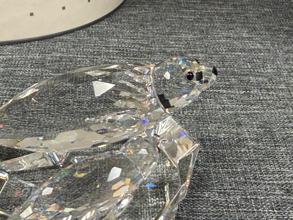 SWAROVSKI CRYSTAL SCS ANNUAL FIGURINE SAVE ME THE SEALS 1991 DESIGNED BY MICHAEL STAMY - 3