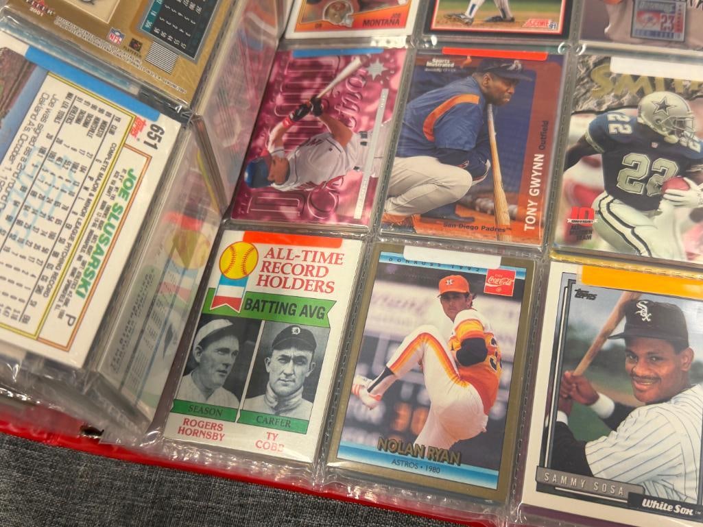90 COLLATED SPORT TRADING CARD PACKS INCLUDES MANY HALL OF FAMERS AND STARS - 7