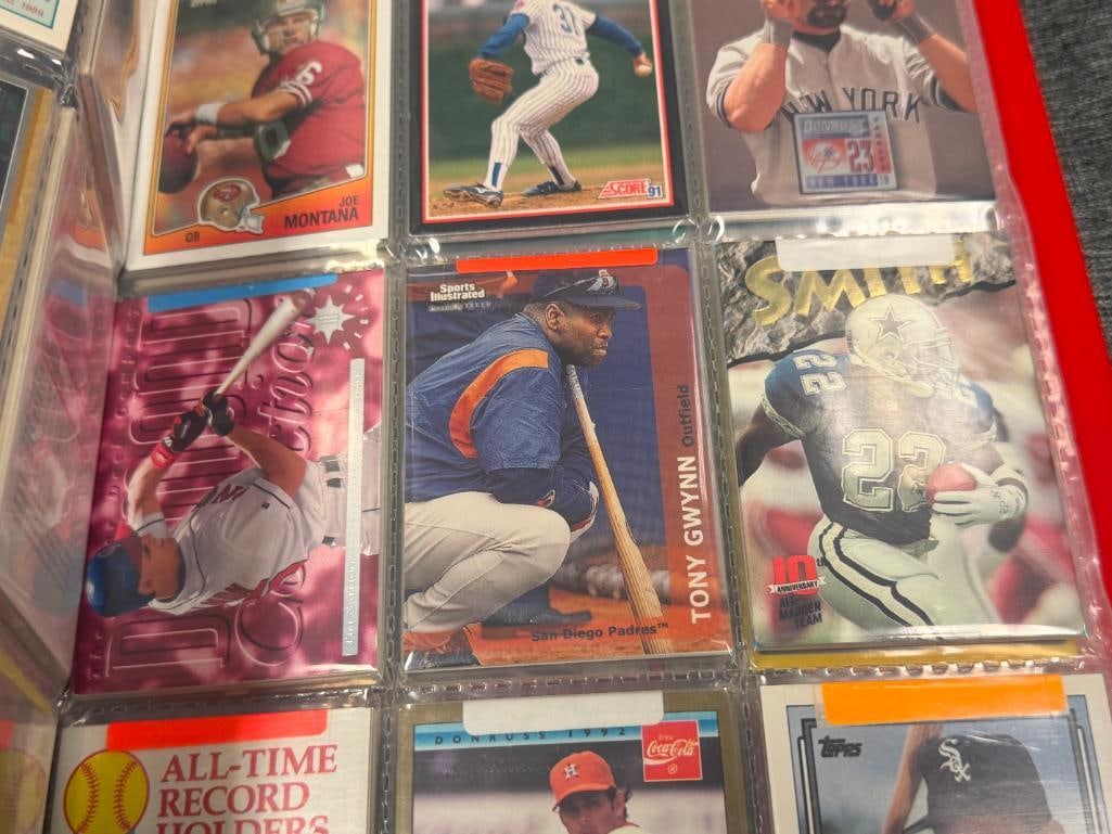 90 COLLATED SPORT TRADING CARD PACKS INCLUDES MANY HALL OF FAMERS AND STARS - 8