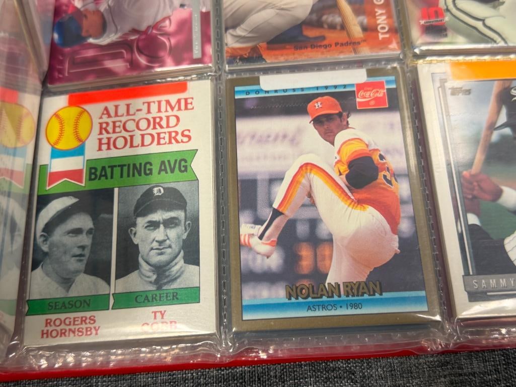 90 COLLATED SPORT TRADING CARD PACKS INCLUDES MANY HALL OF FAMERS AND STARS - 9