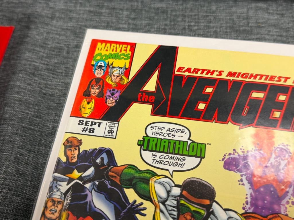 26 ASSORTED MARVEL COMIC BOOKS FEAT. NAMOR, THE AVENGERS, RED SONJA - 8
