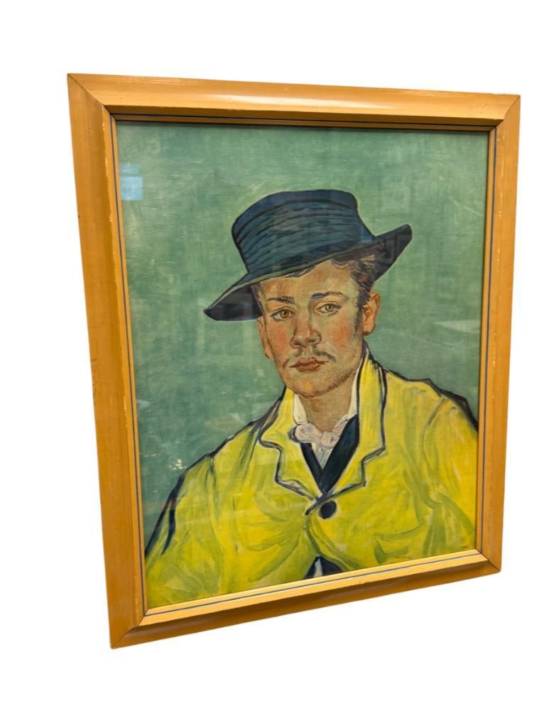 VINCENT VAN GOGH WORLD RENOWNED ARTIST PORTRAIT PRINT ARMAND ROULIN (1 of 6)