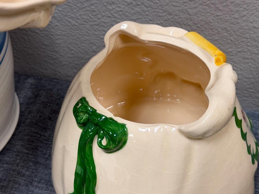 MID-CENTURY CERAMIC FIGURAL COOKIE JAR - 7