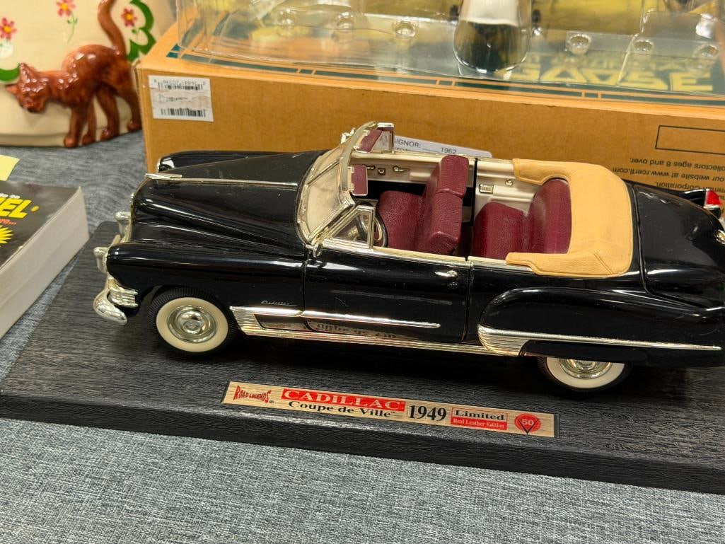 1/18 DIE-CAST MODEL CARS HOTWHEELS CADILLAC NORTHSTAR LMP AND ROAD LEGENDS '49 COUP DE VILLE - 8