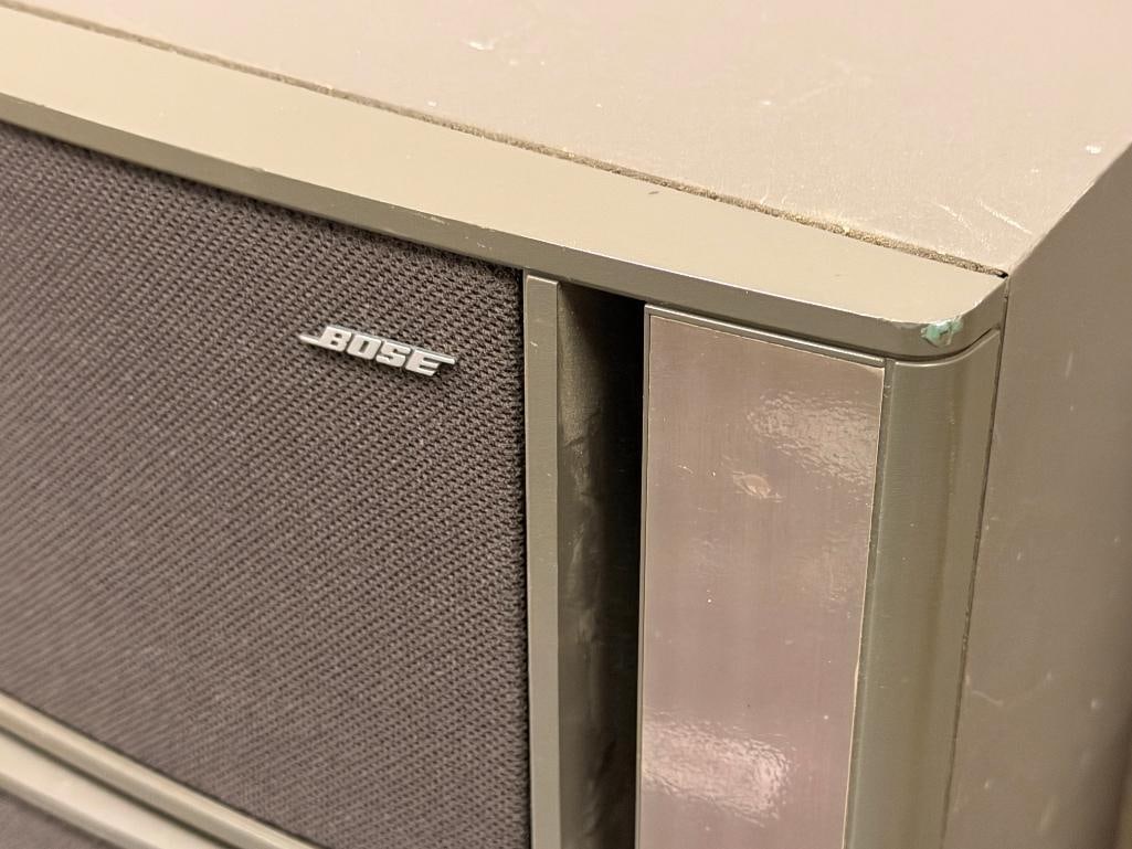 PAIR OF BOSE MODEL 141 COMPACT BOOKCASE SPEAKERS CIRCA 1980'S - 2000'S - 3