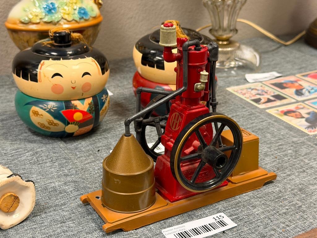 ERTL 1991 CASE CORPORATION FAMOUS IHC VERTICAL ENGINE 1/8 SCALE - 5