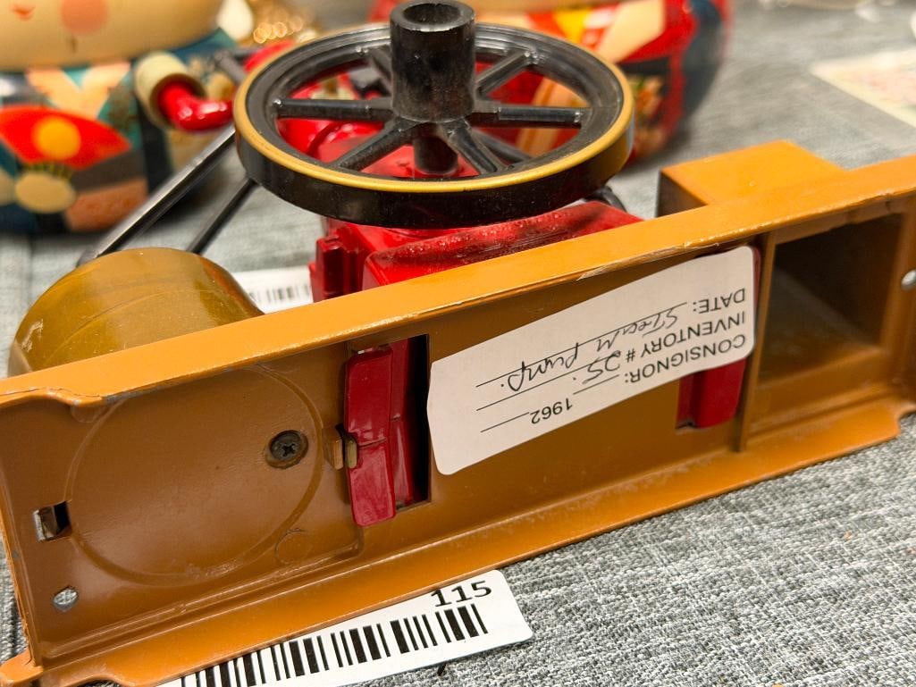 ERTL 1991 CASE CORPORATION FAMOUS IHC VERTICAL ENGINE 1/8 SCALE - 8