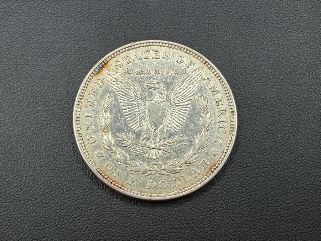 1921-D U.S. MORGAN SILVER DOLLAR - 4