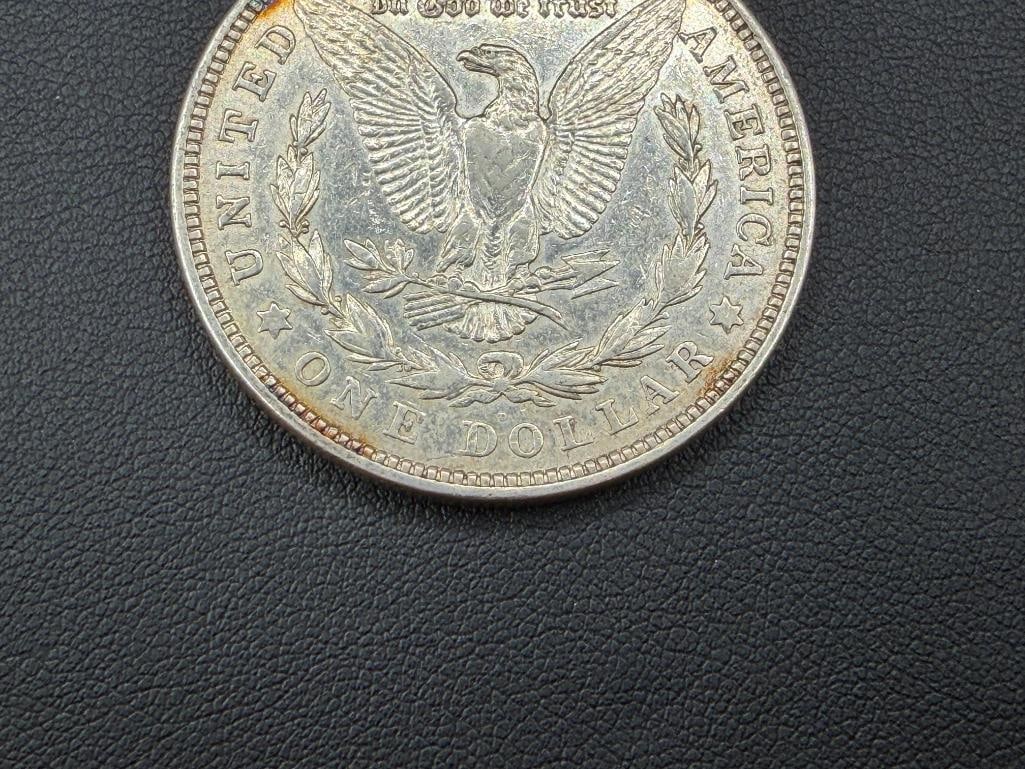 1921-D U.S. MORGAN SILVER DOLLAR - 6
