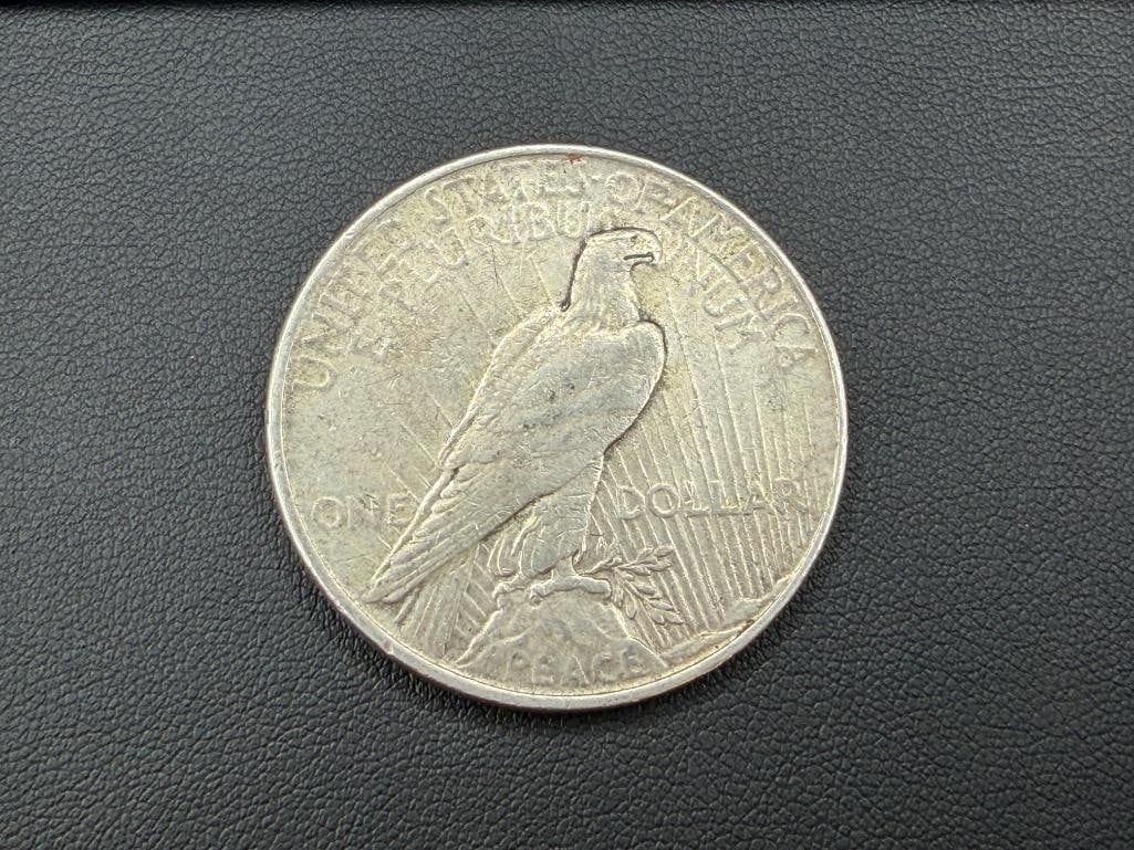 1922 U.S. PEACE SILVER DOLLAR - 4