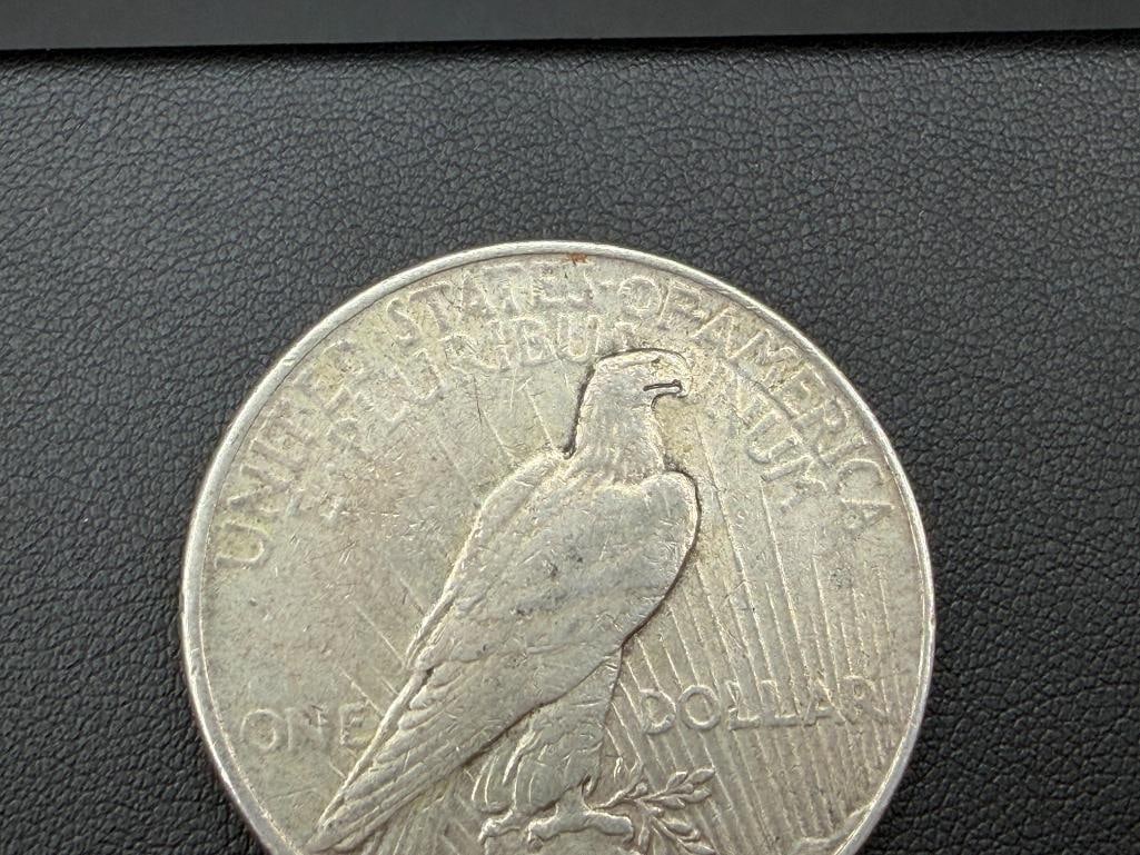 1922 U.S. PEACE SILVER DOLLAR - 5